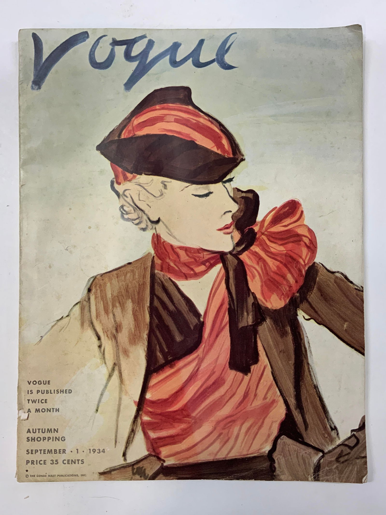 VOGUE Art Deco Fashion Advertisements 1934 (1 of 8)