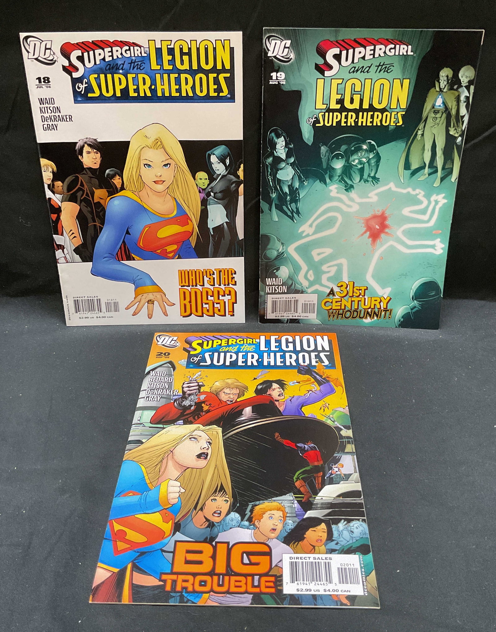 Lot 3 2006 DC Comics Supergirl #18-20 (1 of 6)