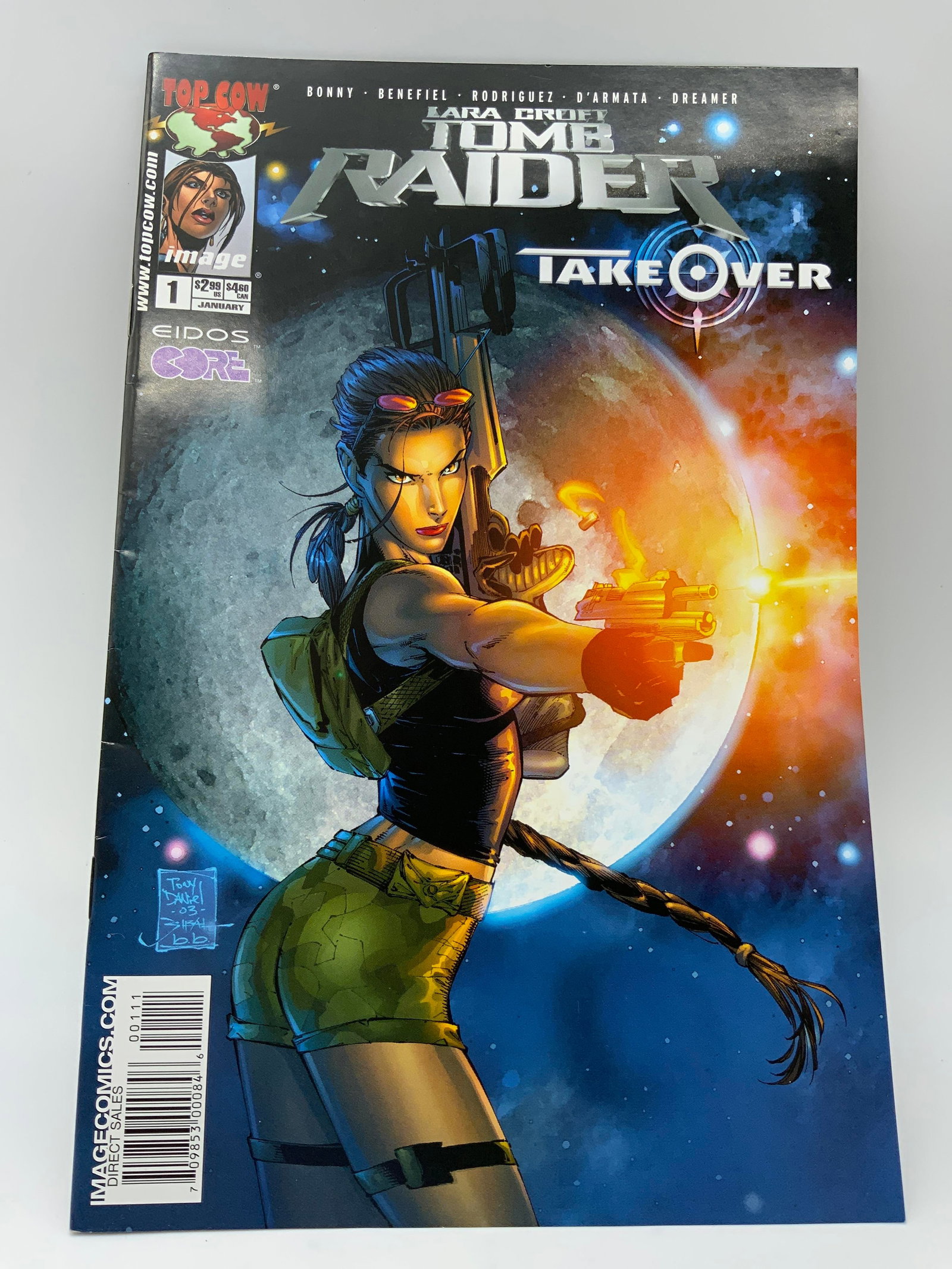2004 Image Comics Tomb Raider Takeover #1 Comic Bk (1 of 8)