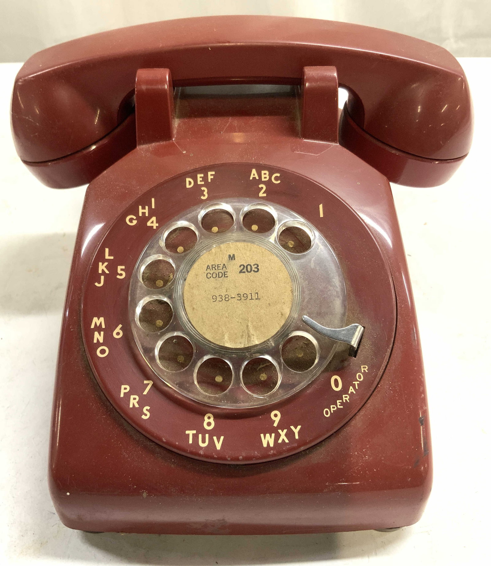 WESTERN ELECTRIC Vtg Telephone W Rotary Dial (1 of 7)