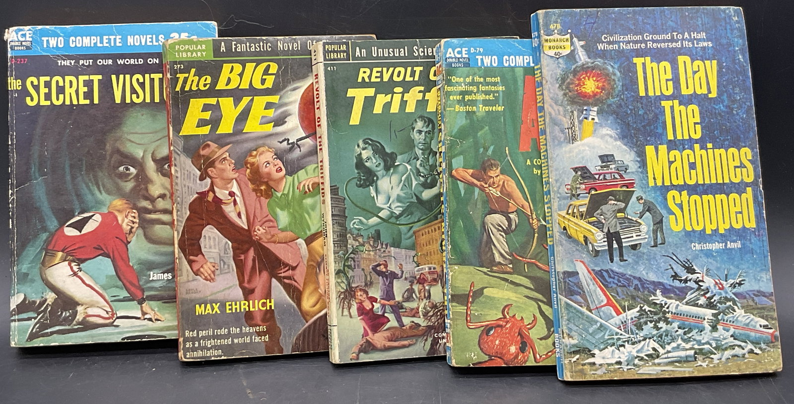 5 Vintage Science Fiction & Fantasy Books, 1957+ (1 of 8)