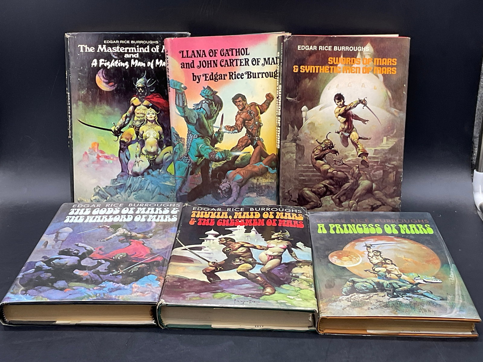 Lot 6 EDGAR RICE BURROUGHS Ilstr Books, 1941+ (1 of 12)