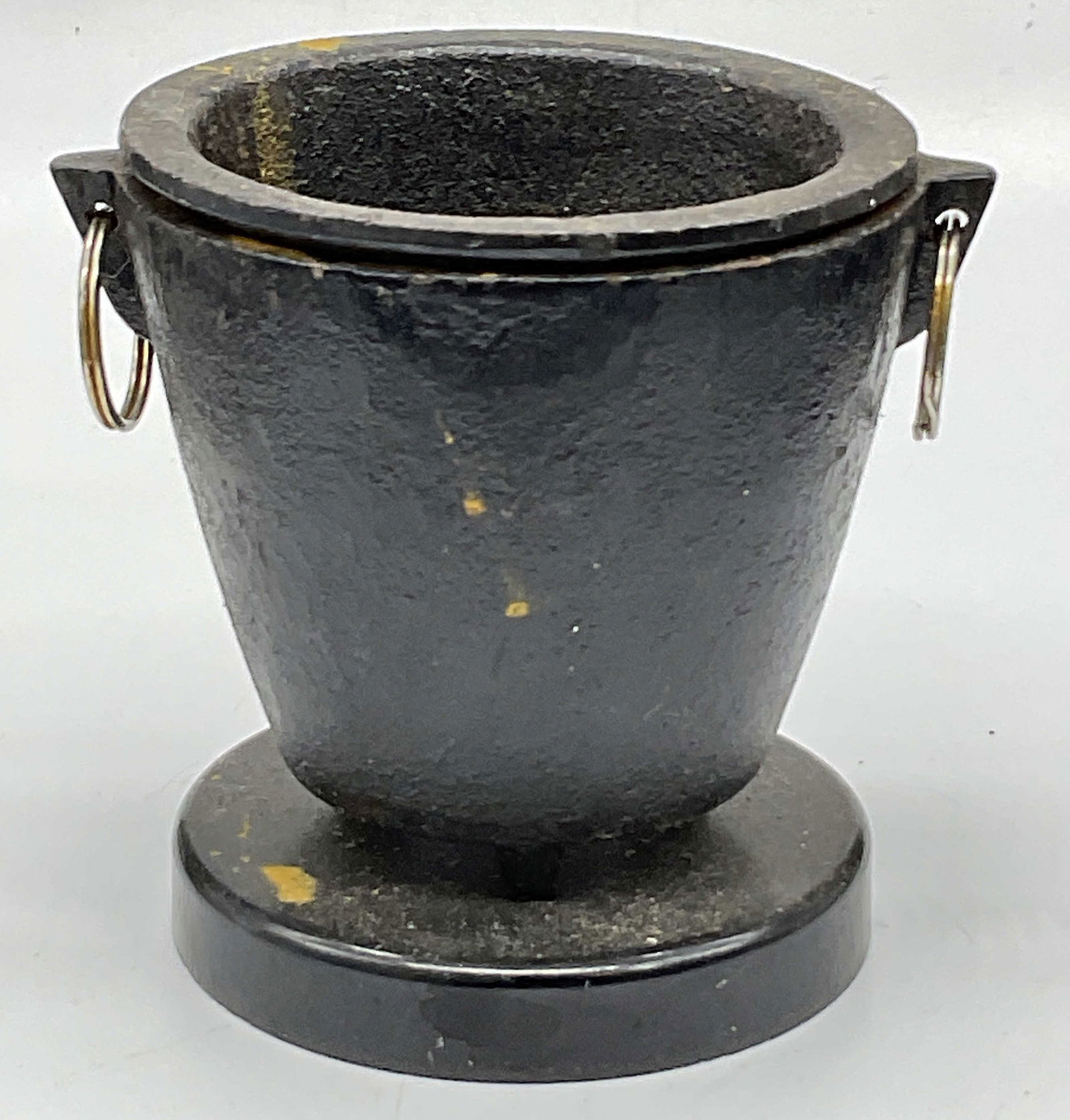 Cast Iron Tabletop Cauldron W/ Cast Iron Insert (1 of 7)
