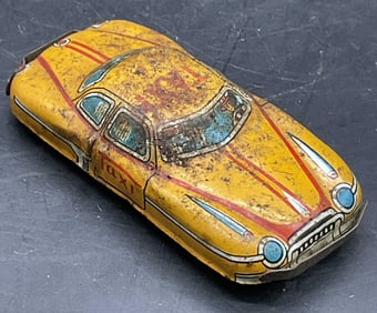 Vintage Metal Taxi Car Toy, Japan