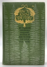 How to Know the Ferns Illustrated Bk 1911 PARSONS+