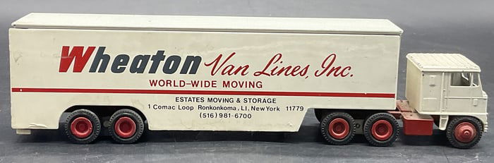 WHEATON VAN LINES INC. Vintage Toy Truck Model USA