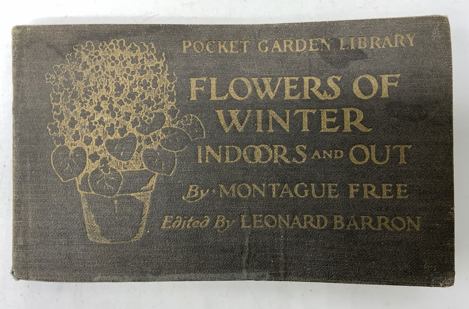 Antq 1917 Flowers of Winter Book MONTAGUE+ (1 of 12)