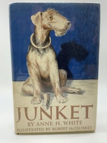 Vntg JUNKET Illustrated 1955 Book Anne H. White+