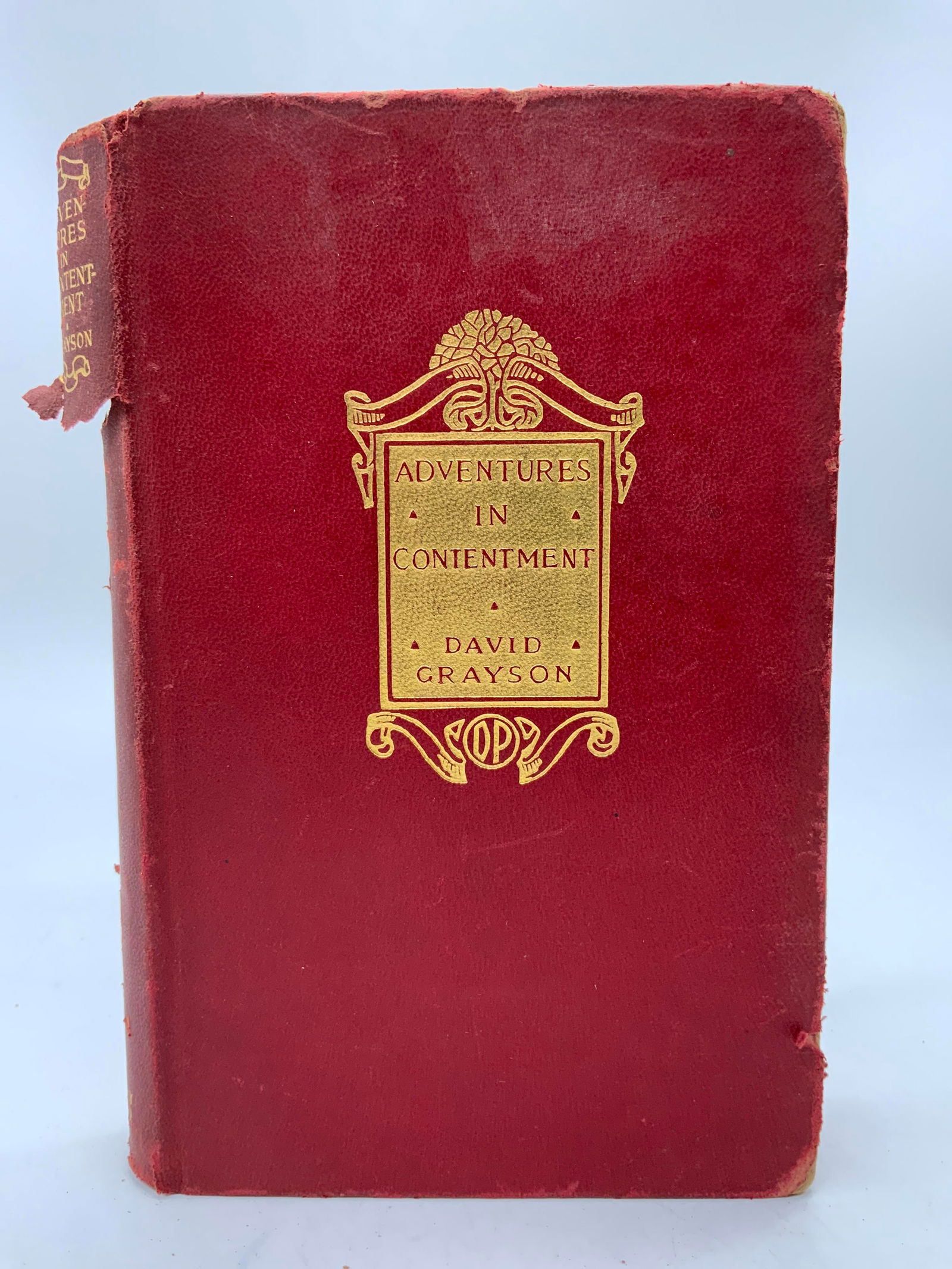 Adventures in Contentment Book 1925 DAVID GRAYSON+ (1 of 9)