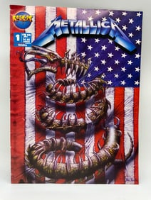 METALLICA Rock-It Comix Illustrated 1995 Comic Bk