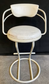 Post Modern Memphis Milano Style Swivel Stool