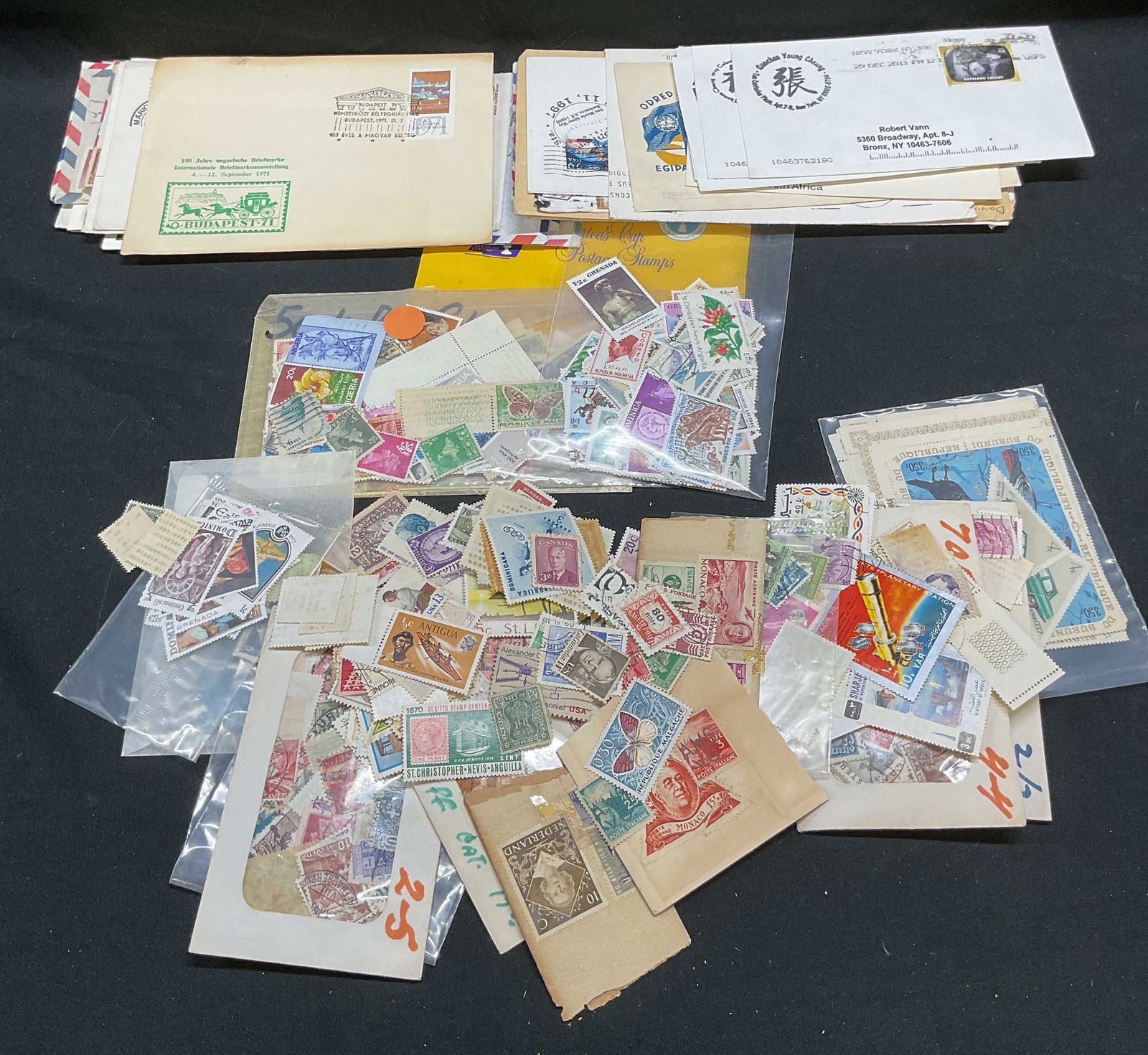 Group 100+ Vtg Stamps & Covers USA & International (1 of 7)