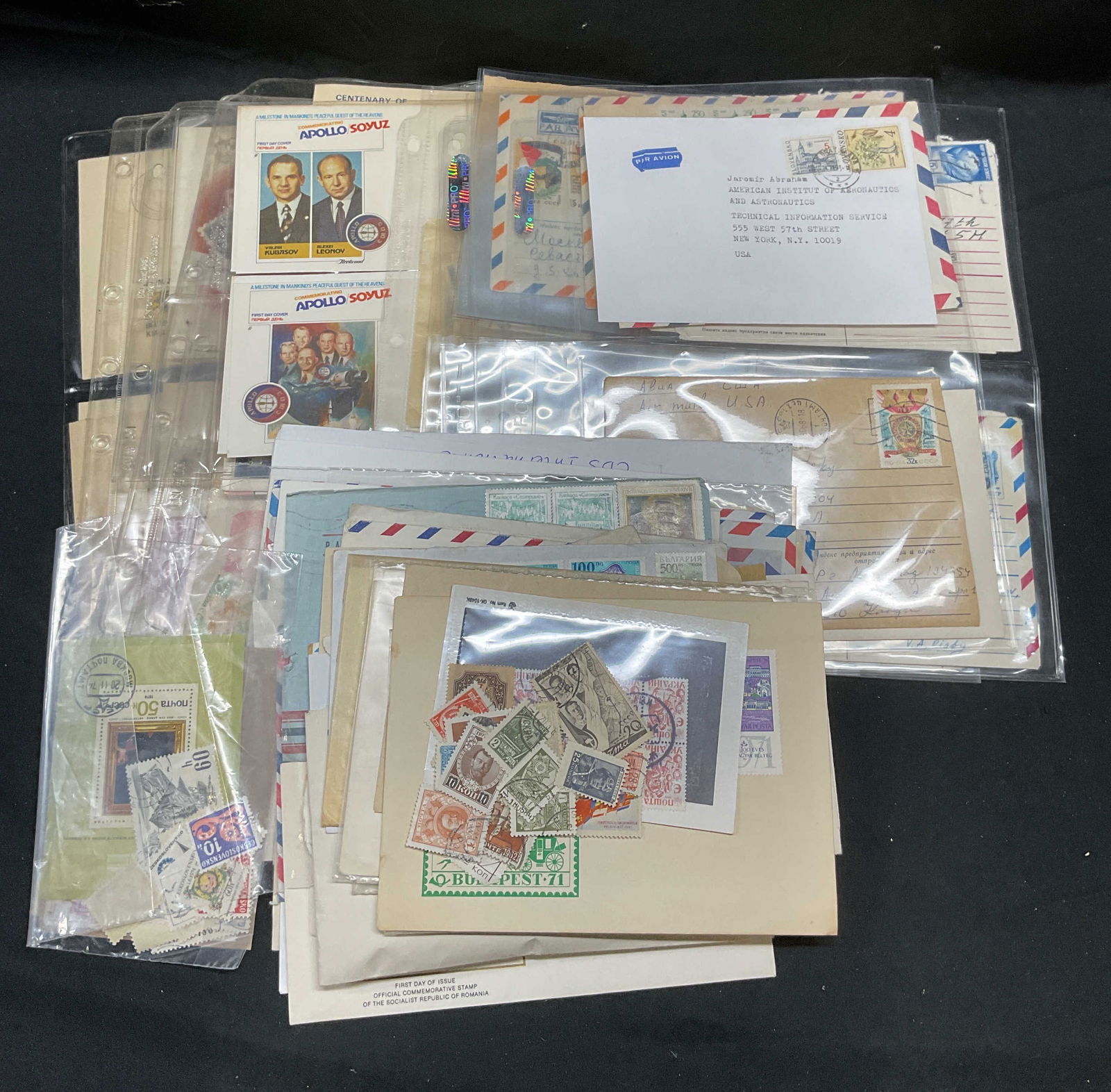 Group 100+ Vtg Stamps & Covers, Eastern Europe (1 of 8)