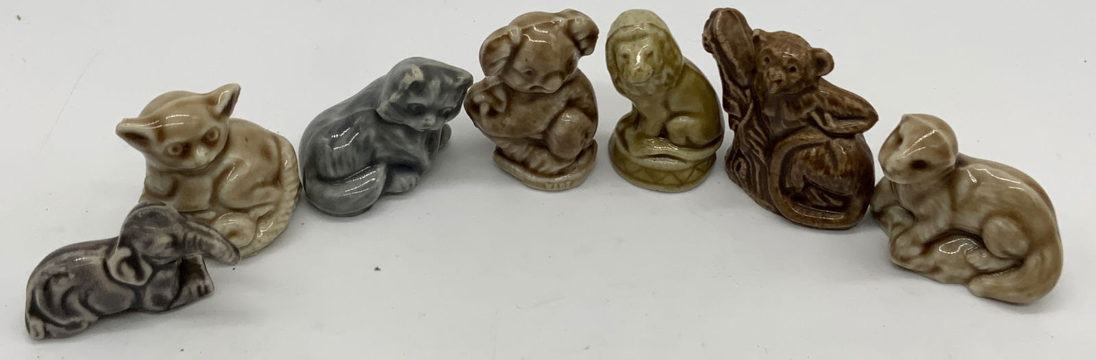 7 Ceramic Animal Figurines Wade England+ (1 of 8)