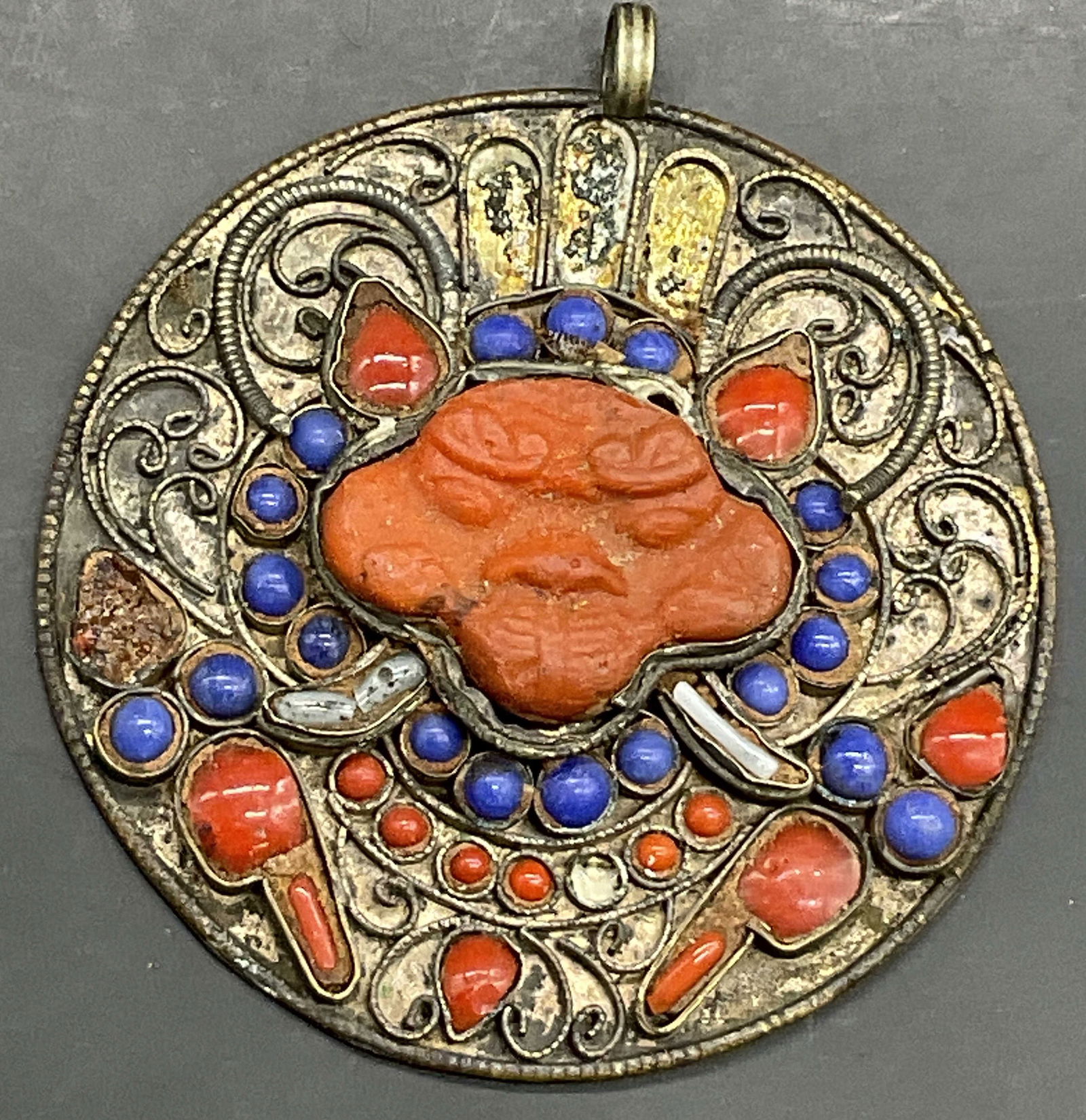 Vintage Handmade Natural Stone Figural Talisman (1 of 8)