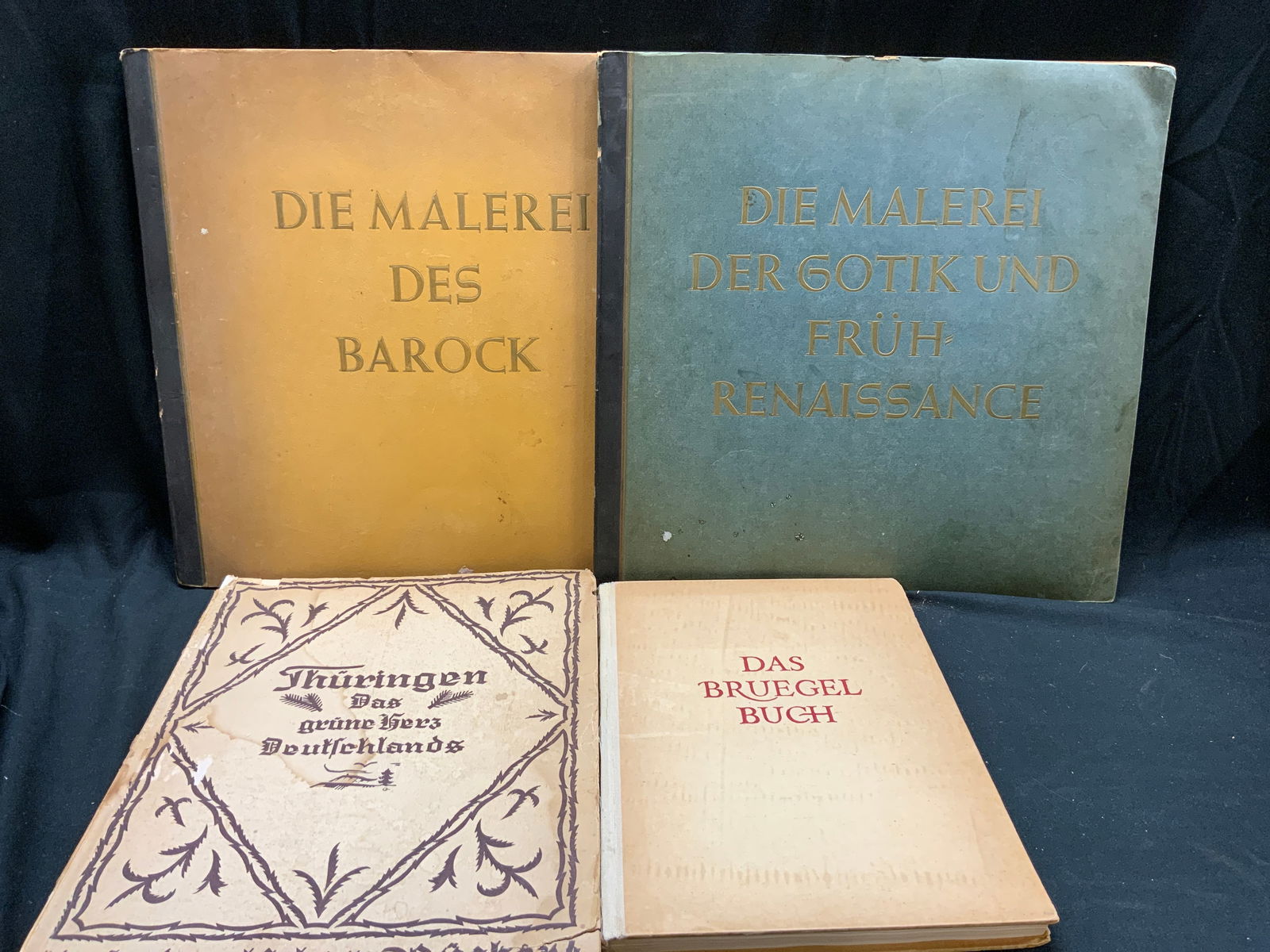 4 Vintage Art History German Books 1938 VON+ (1 of 17)