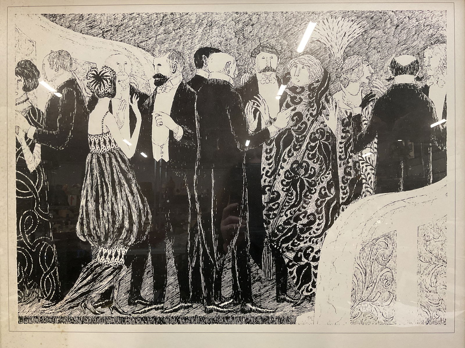 1979 Edward Gorey The Blue Aspic Poster (1 of 6)