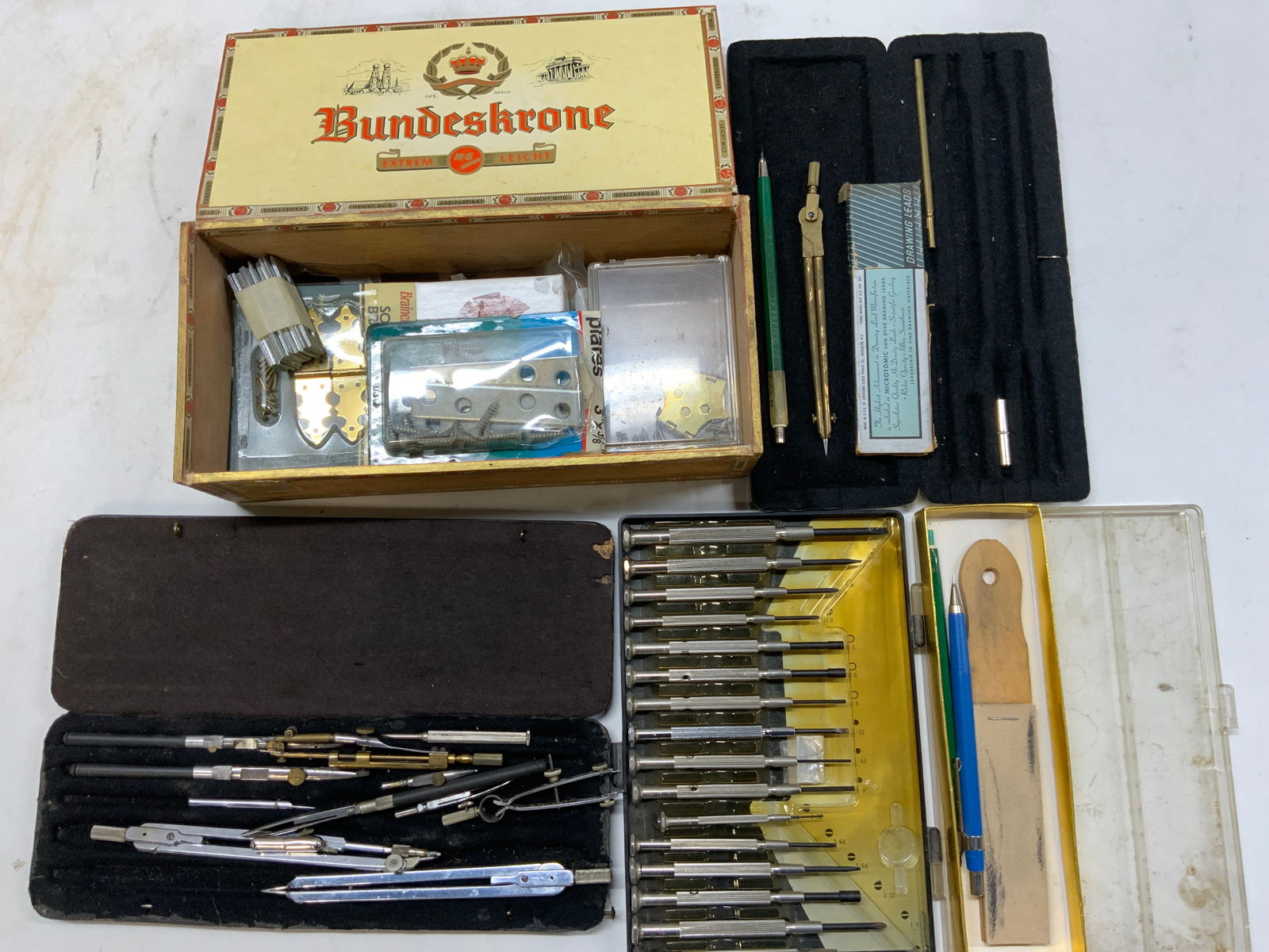 Group Lot Vntg Assortment Drafting Tools (1 of 7)