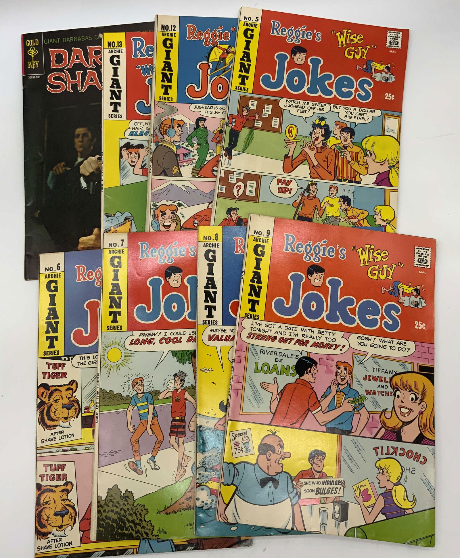 8 Archie Giant Series & Gold Key Comic Books 1968+ (1 of 16)