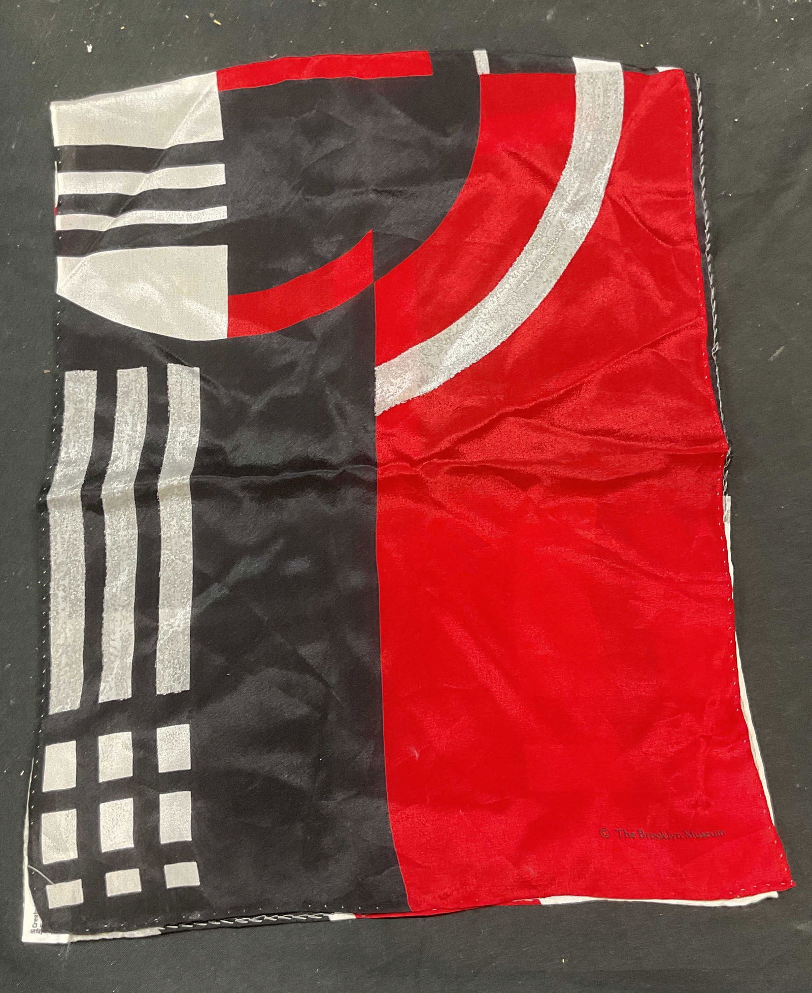 1986 Brooklyn Museum Machine Age Silk Scarf (1 of 6)