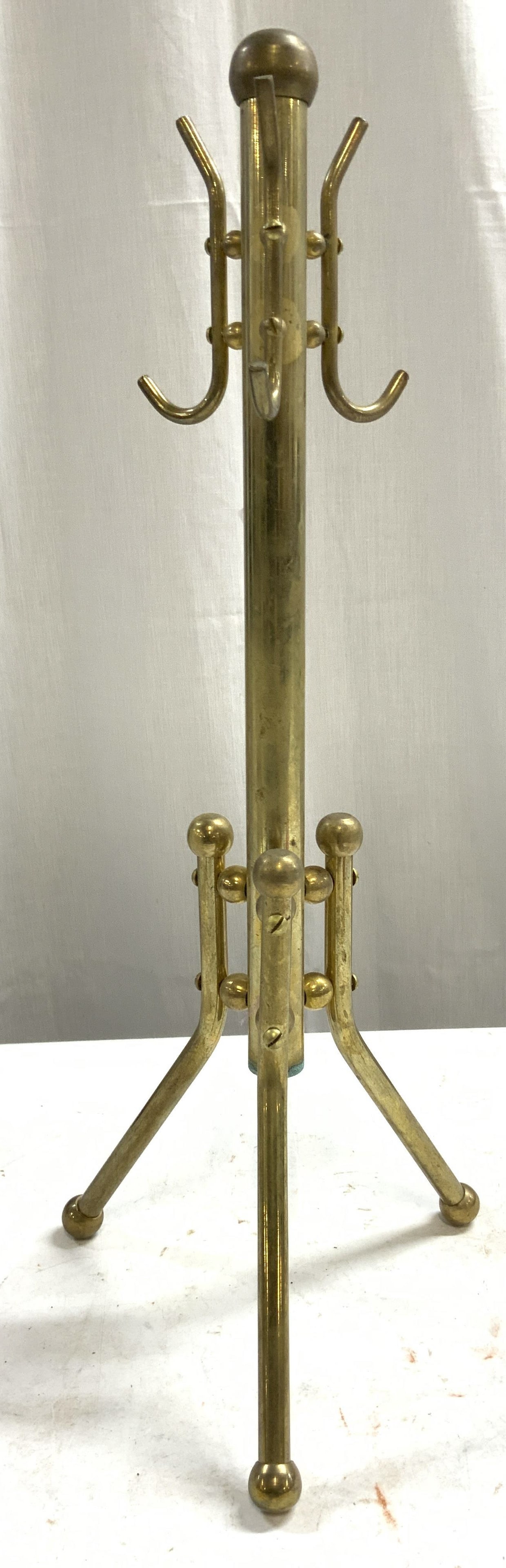 Vintage Brass Salesman Sample Coat Hook (1 of 6)