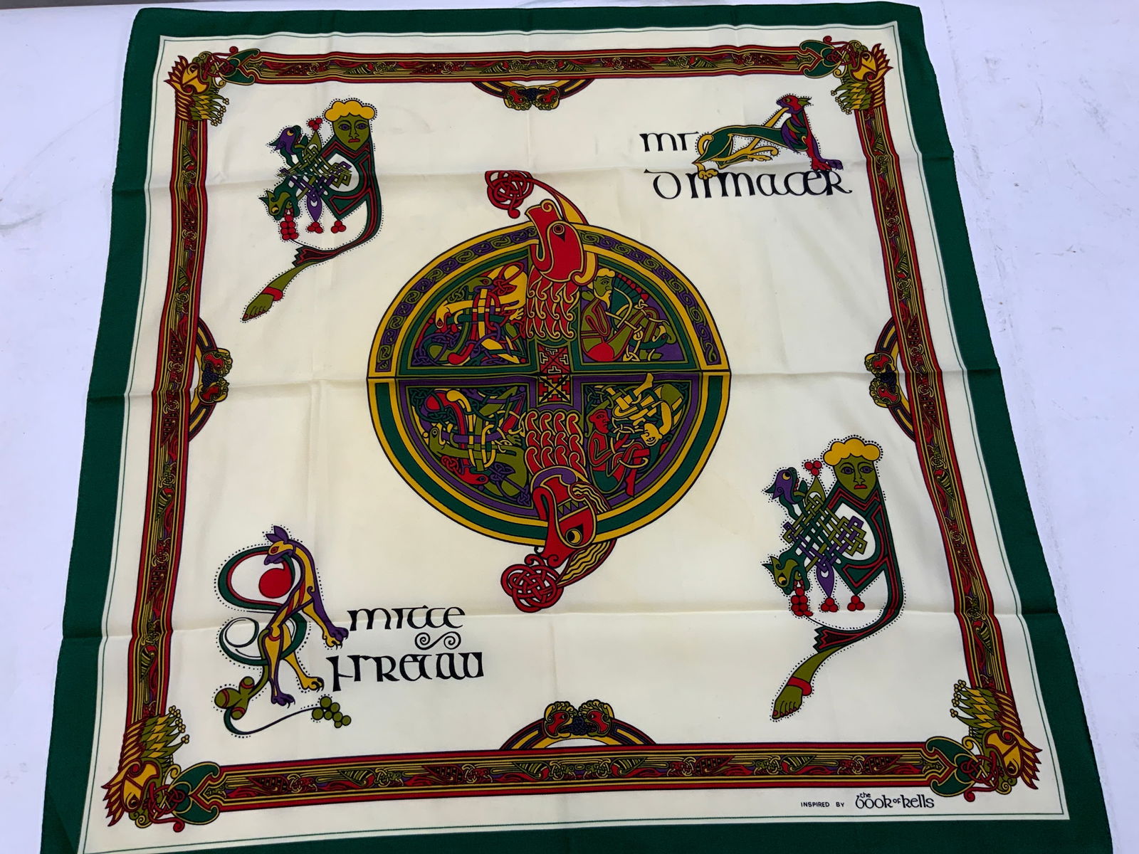 TEXTURE Book of Kells Celtic Scarf (1 of 11)