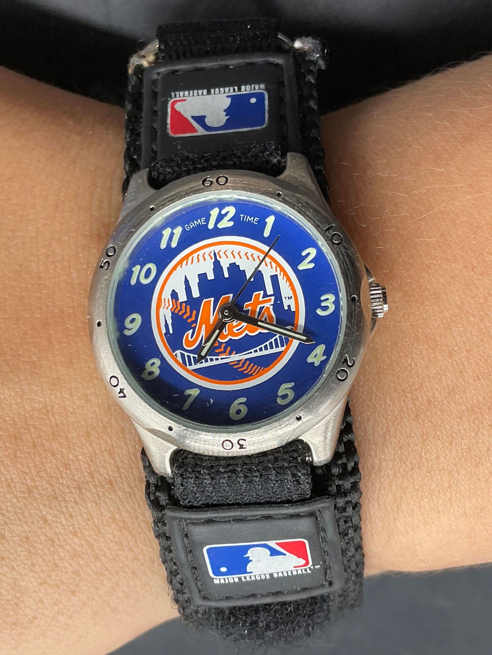 METS GAME TIME FUTURE STAR SERIES Velcro Watch (1 of 7)