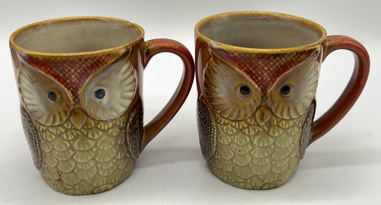 Pair Natures Home Owl Ceramic Coffee Cups (1 of 7)