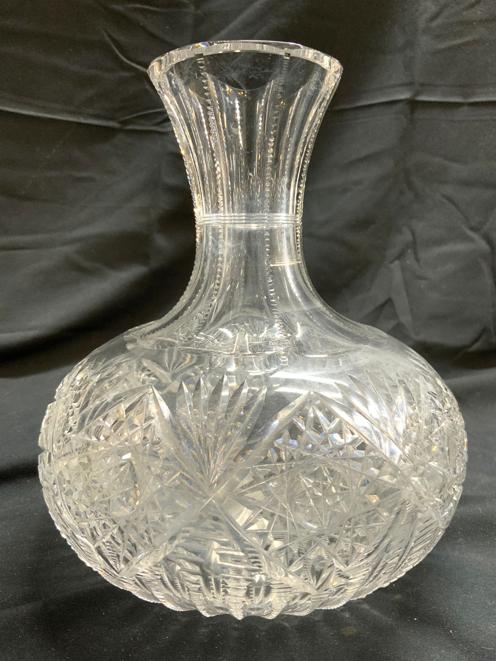 American Brilliant Cut Crystal Carafe Vessel (1 of 6)