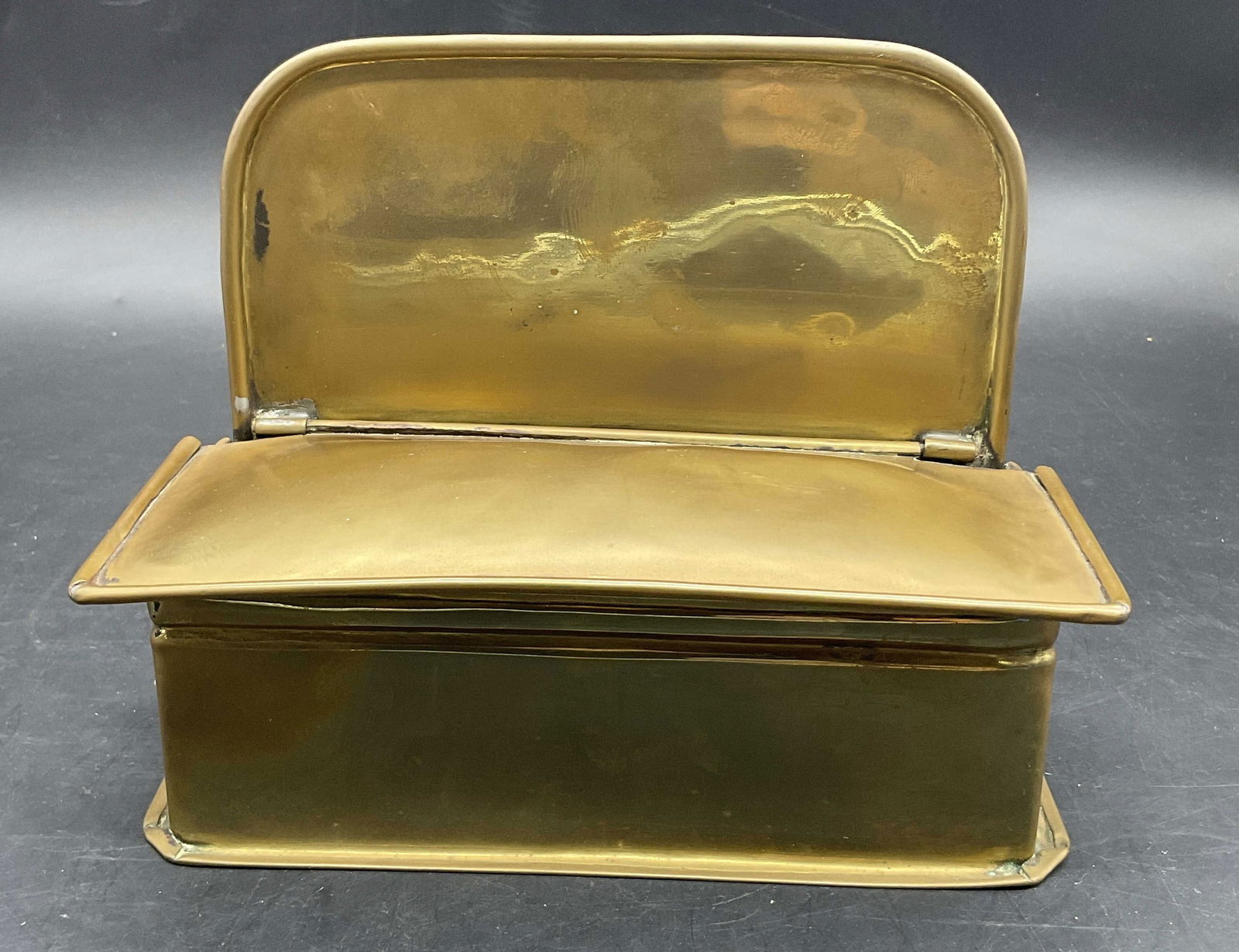 Vintage Wall Mounted Brass Candle Holder, Lid (1 of 7)