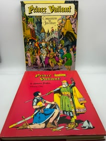 2 Prince Valiant Comic Books 1974 HAROLD FOSTER