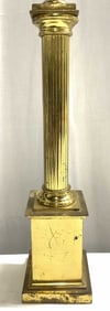 ELECOMM Vtg Regency Style Column Form Tbl Lamp