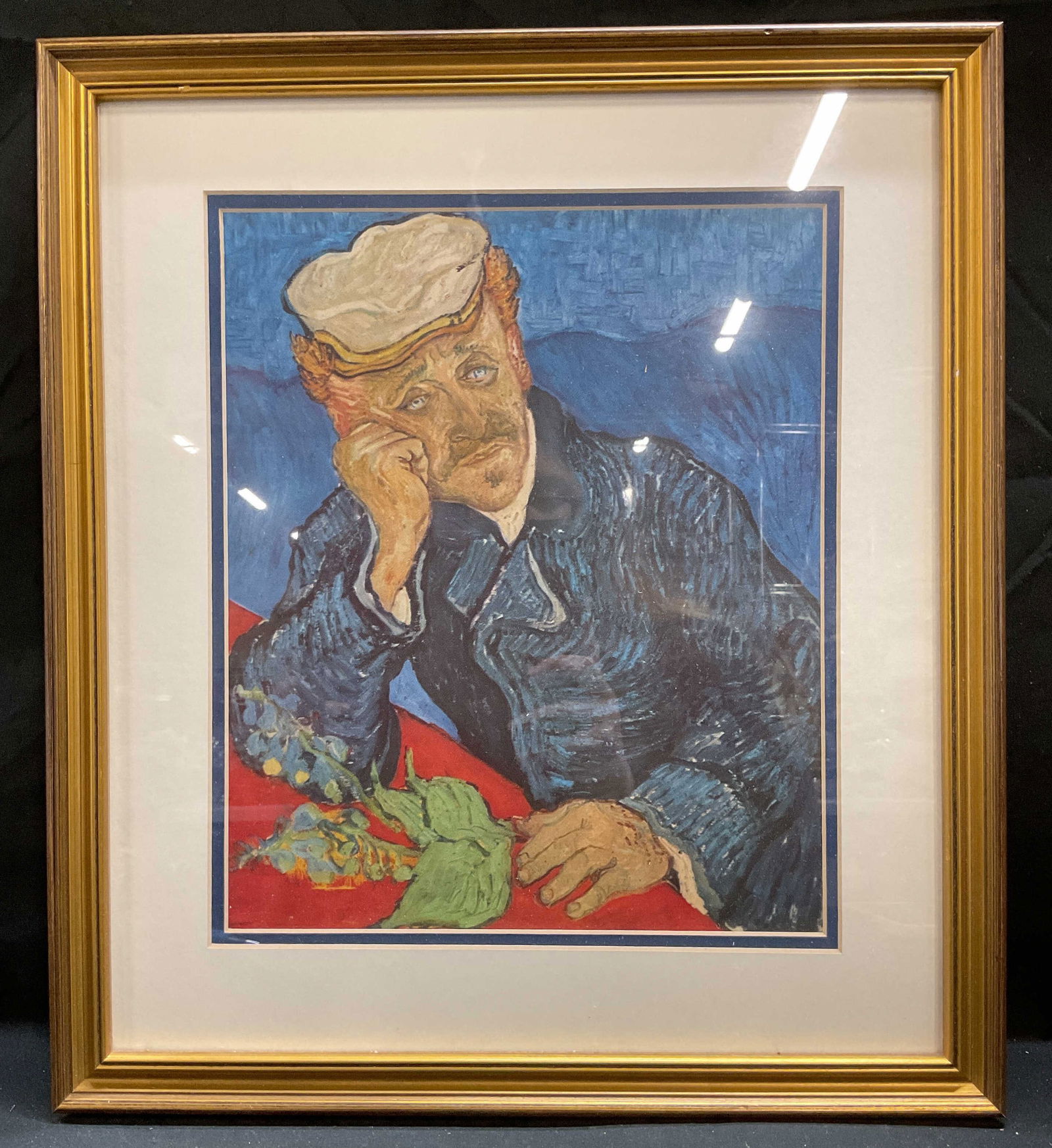 Framed Van Gogh Dr Gachet Fine Art Print (1 of 6)