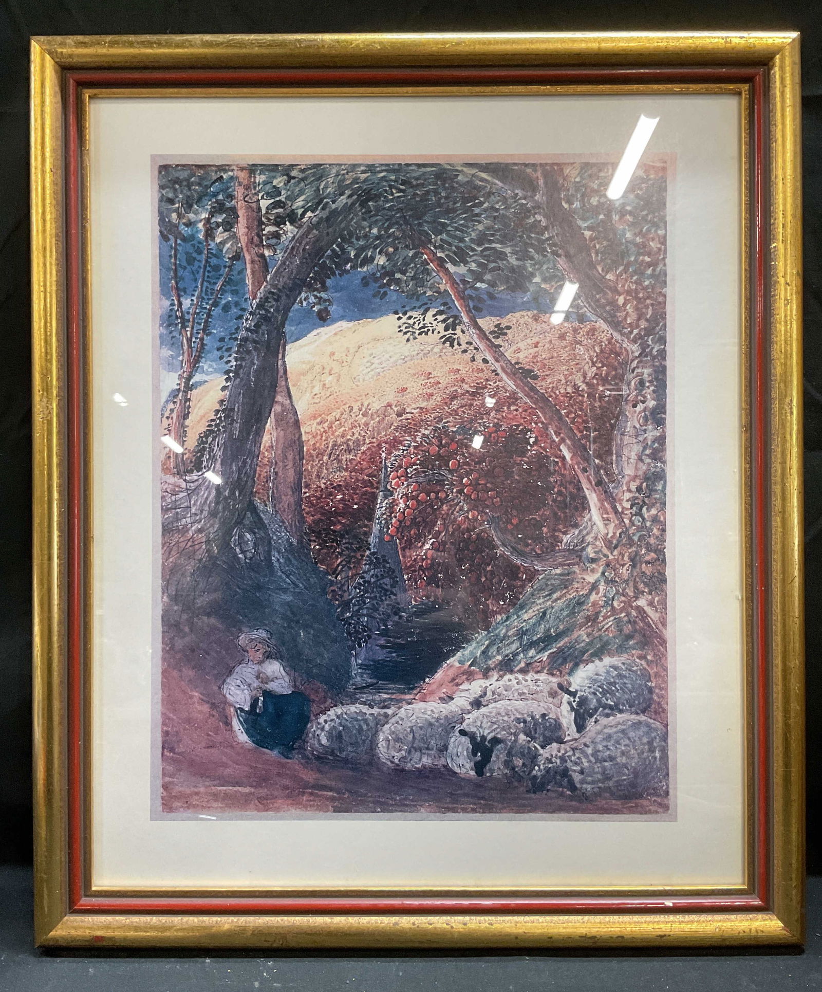 Framed Samuel Palmer Apple Tree Fine Art Print (1 of 6)