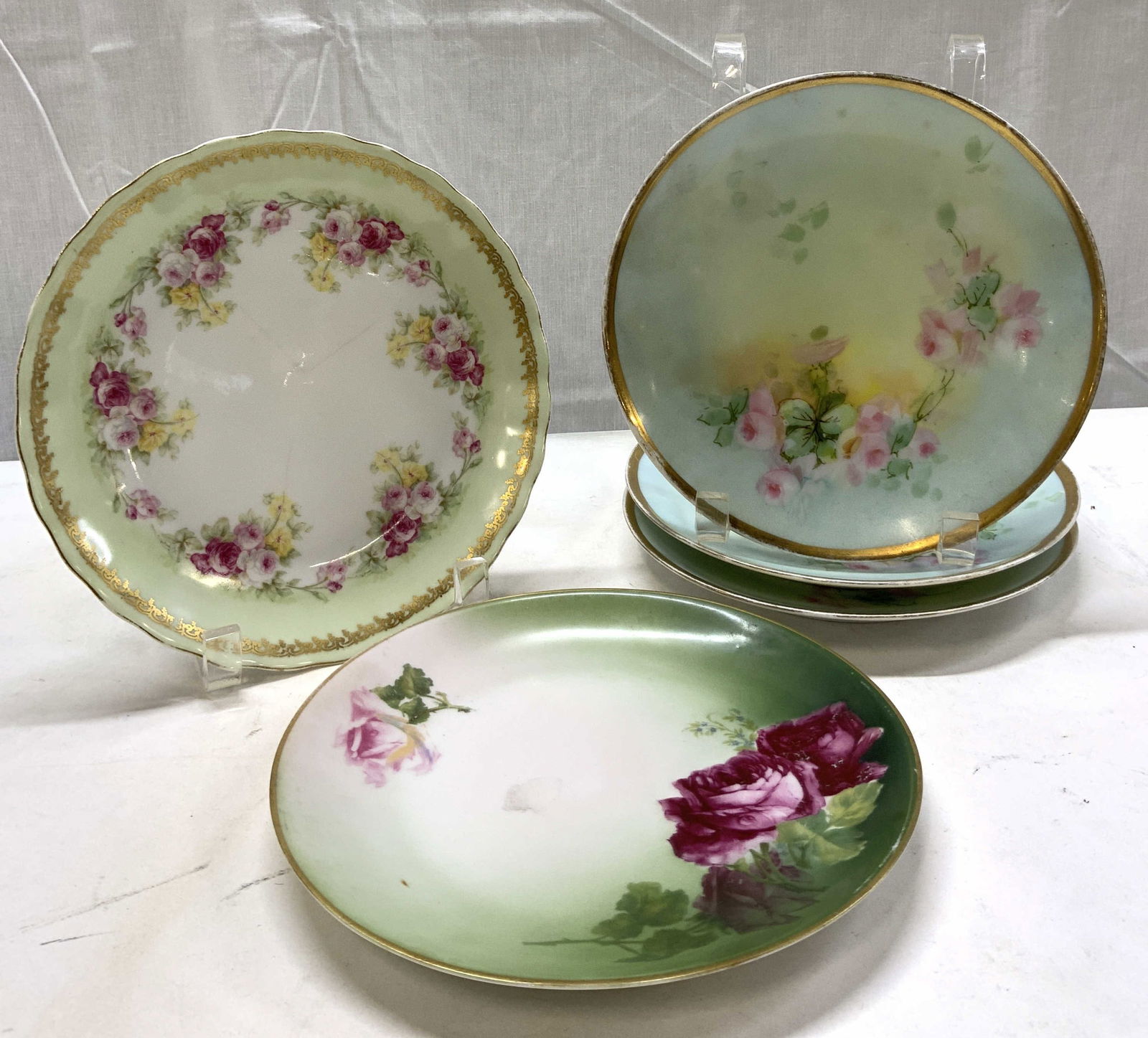 5 Assorted Floral Porc Decorative Plates BAVARIA+ (1 of 12)