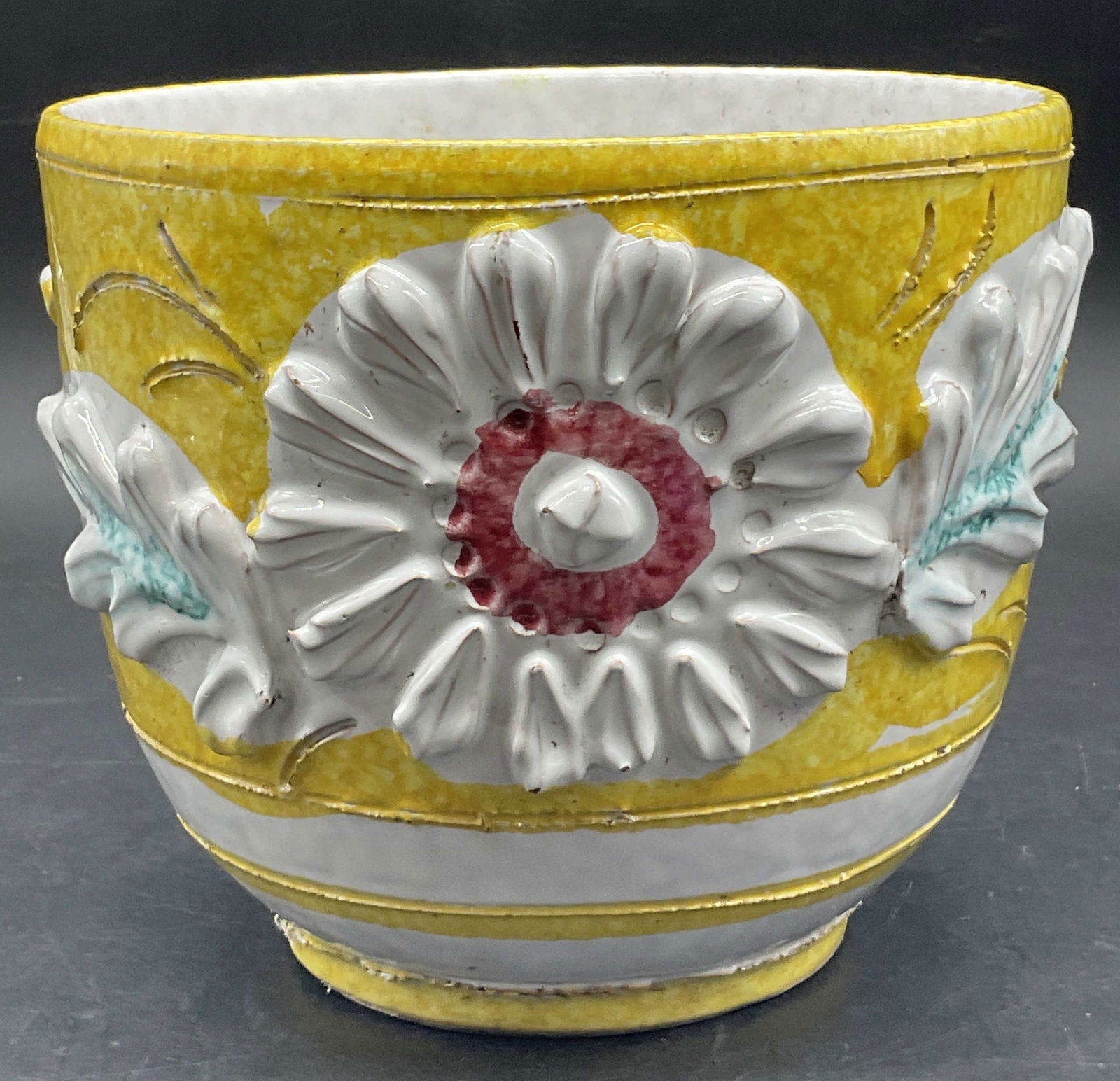 Vintage Handmade Pottery Planter / Vessel, Italy (1 of 7)