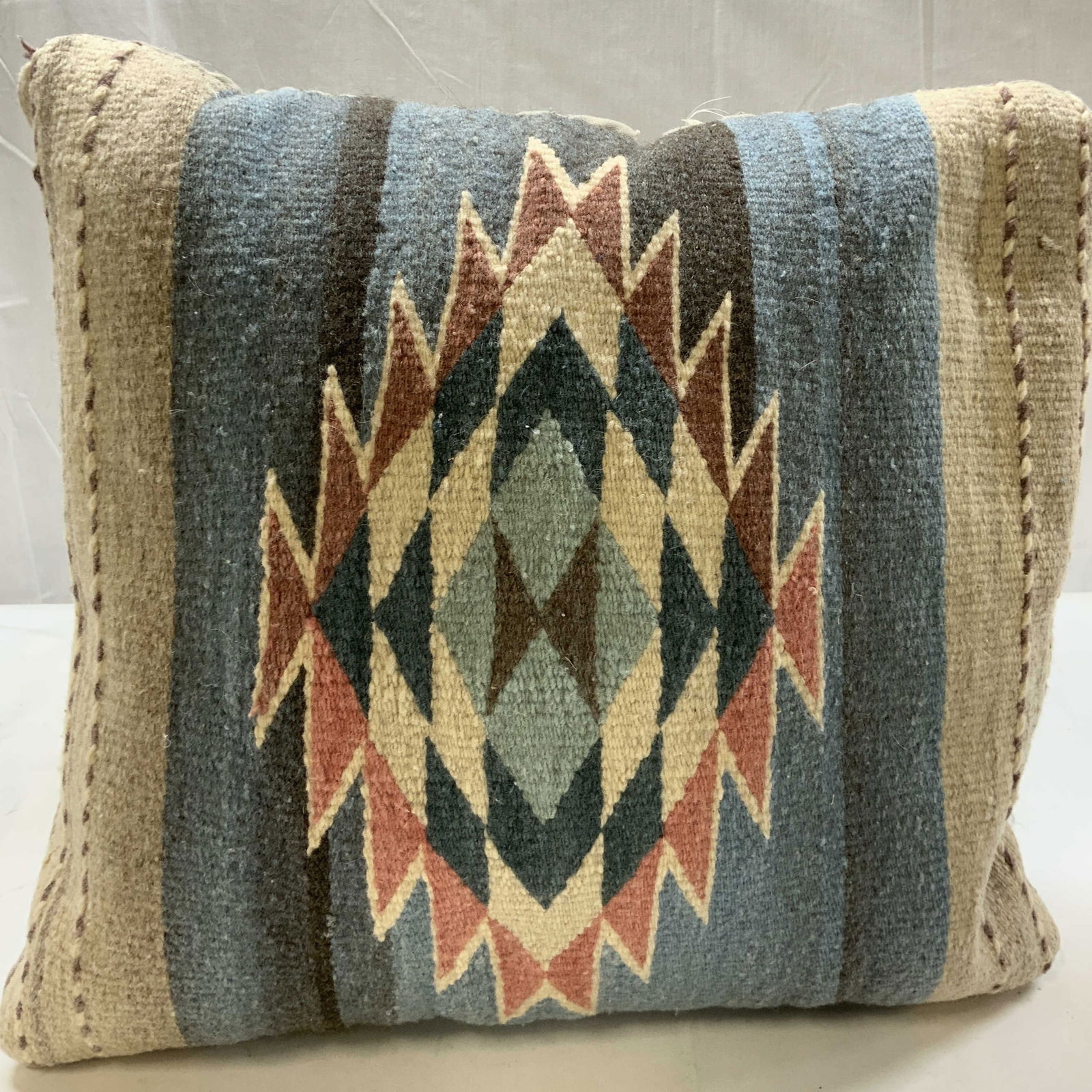 Southwest Geometric Diamond Accent Throw Pillow (1 of 6)