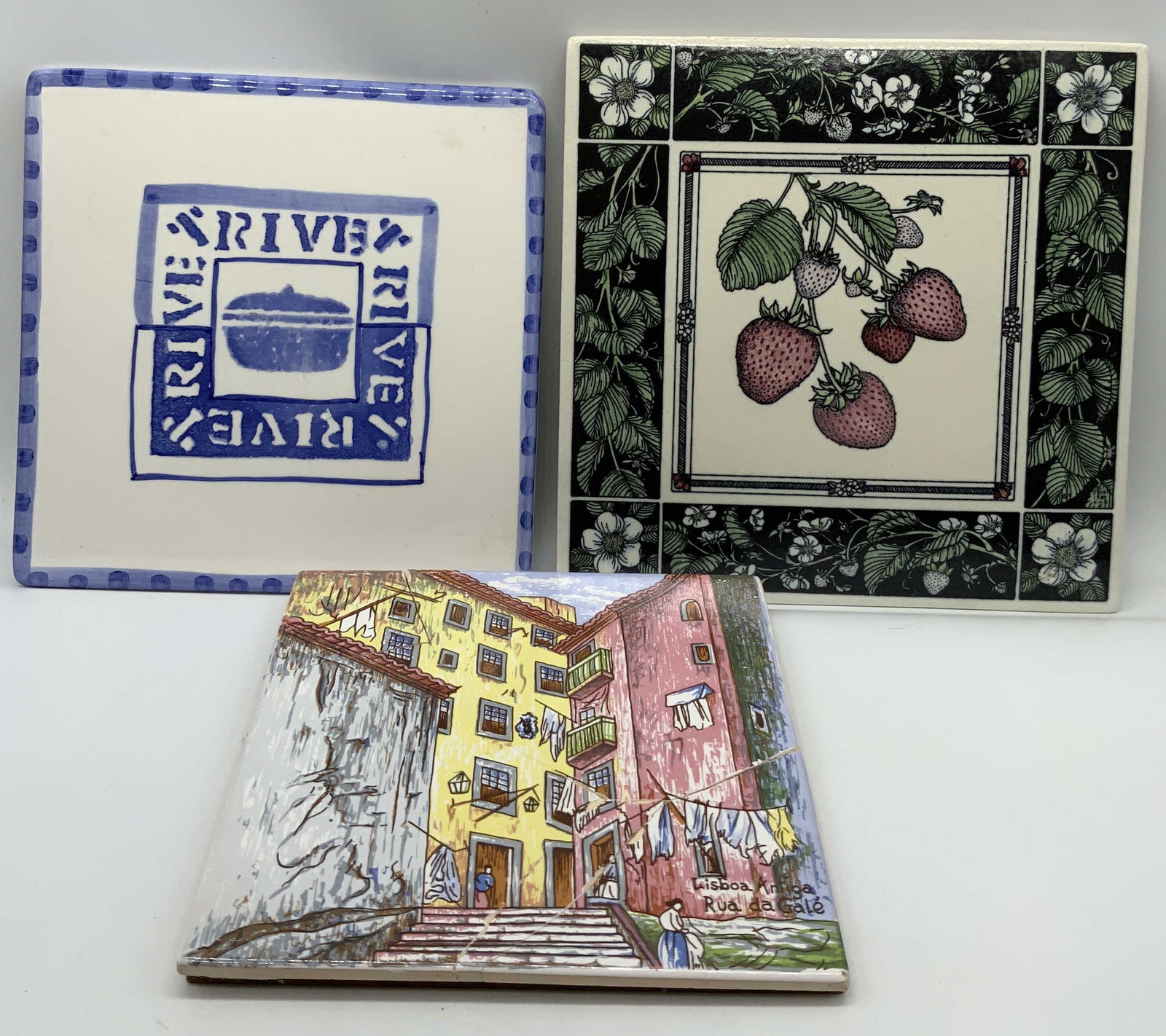 3 SALUTE Assorted Decorative Ceramic Titles (1 of 7)