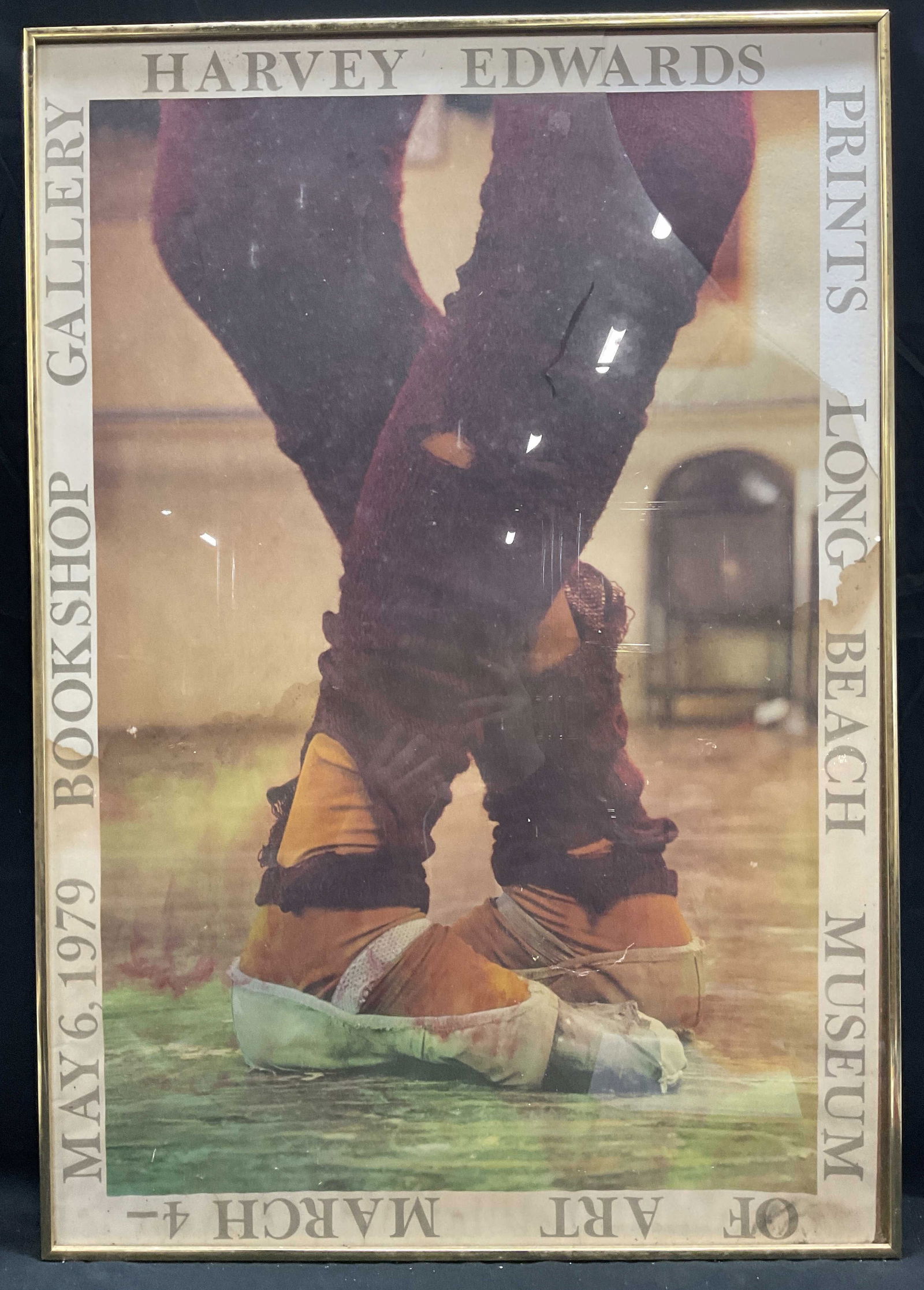 1979 Harvey Edwards Long Beach Museum Print 3ft (1 of 6)