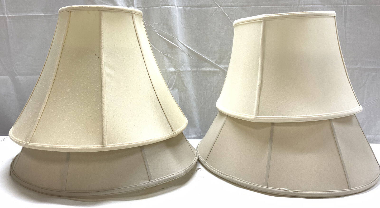 Group Lot F.COOPER 4 Silk Lamp Shades (1 of 8)