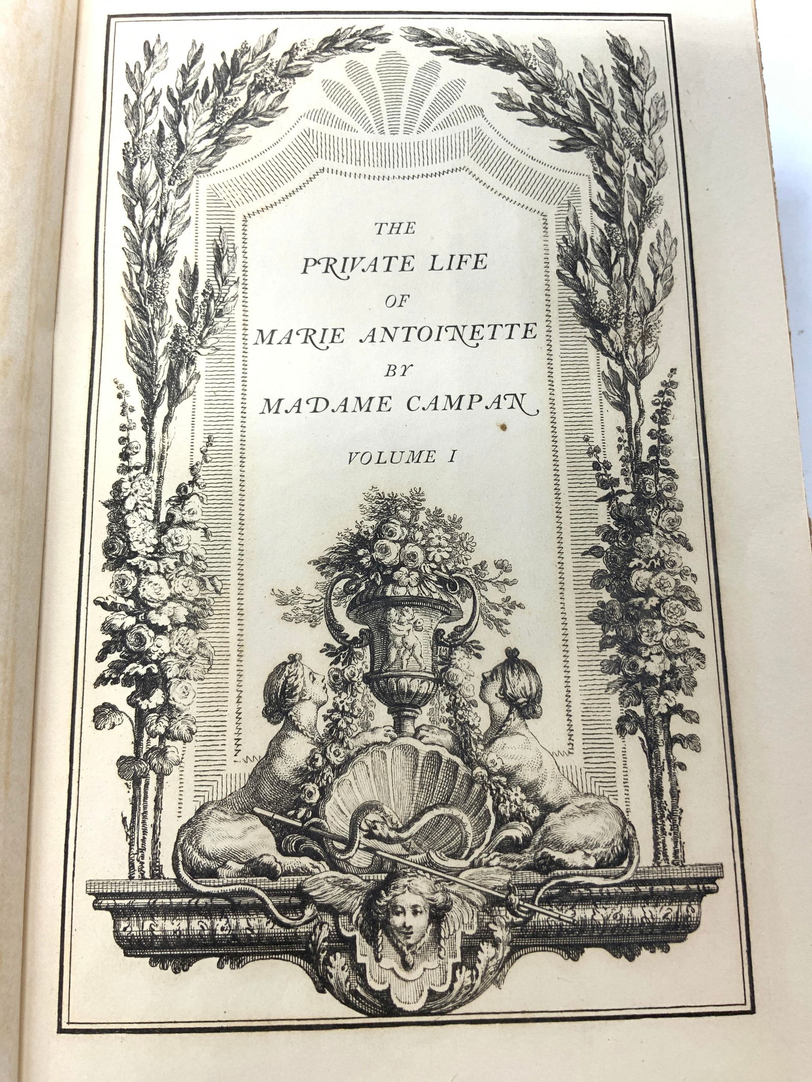 The Private Life of Marie Antoinette Bk Vol I 1917 (1 of 11)