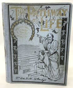Antq The Pathway of Life Illustr Book 1894 TALMAGE