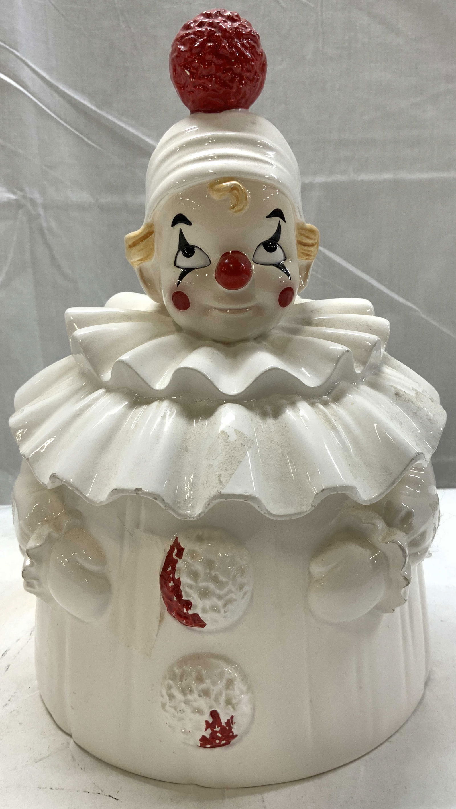 Vintage George Good Clown Ceramic Cookie Jar (1 of 6)