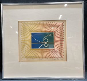 S Martin Friedman Lapetus Color Etching
