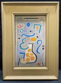 Framed After Paul Klee The Vase Fine Art Print