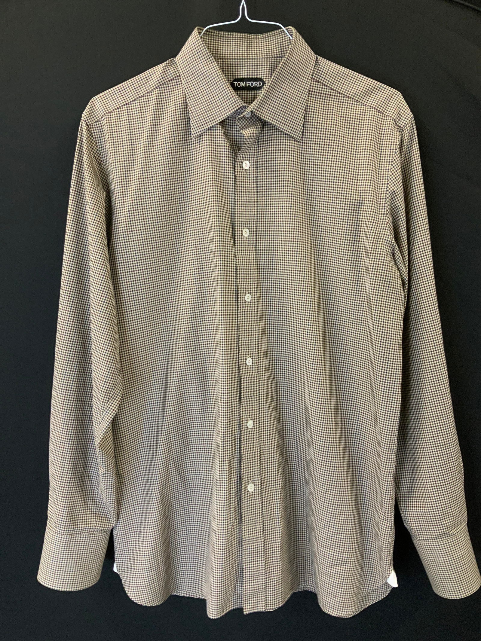TOM FORD Button Up Long Sleeved Dress Shirt (1 of 10)