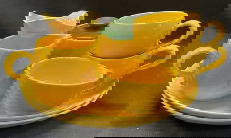 Lot 8 Homer Laughlin Santa Anita Ceramic Dishware