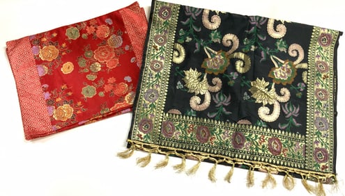 Lot 7 Asian Placemats & Table Runner
