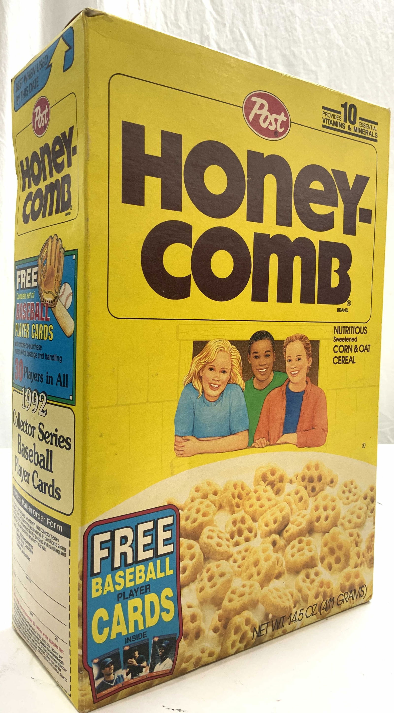 Unopened POST Cereal Box W Baseball Cards (1 of 6)