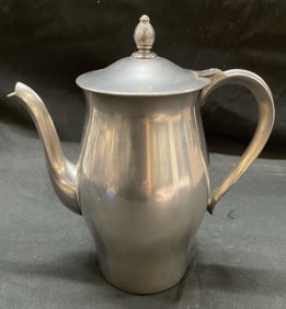 International Pewter Metal Coffee Pot
